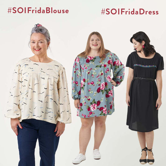 Make friends with the Frida Blouse & Dress
