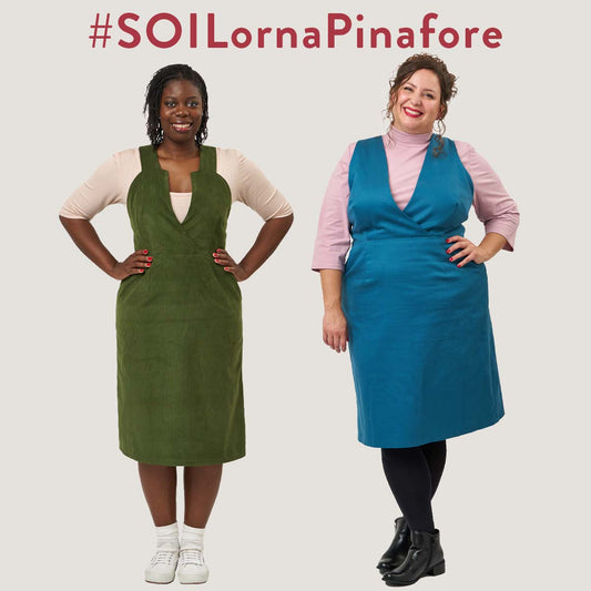 Layer in style with the Lorna Pinafore!