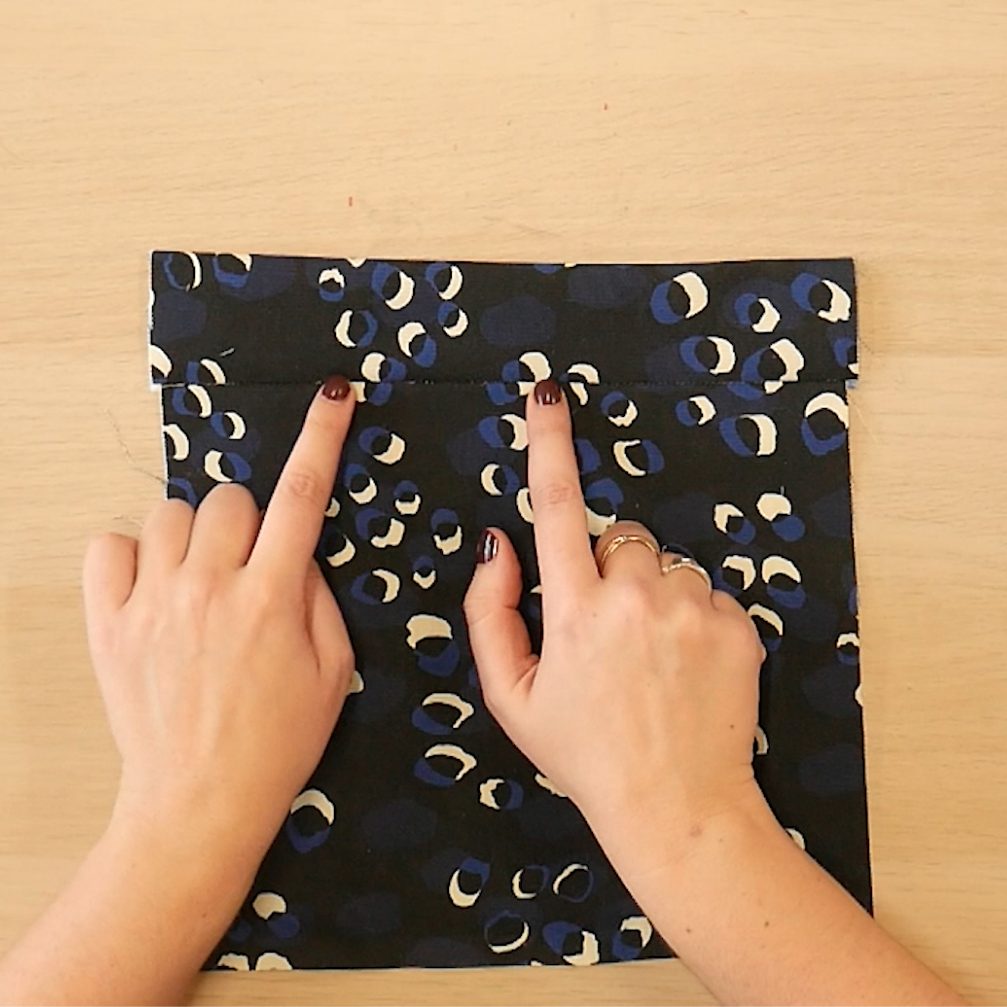 How to stitch in the ditch