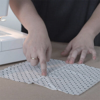 How to understitch