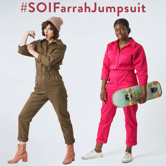 Jump into action with the Farrah Jumpsuit!