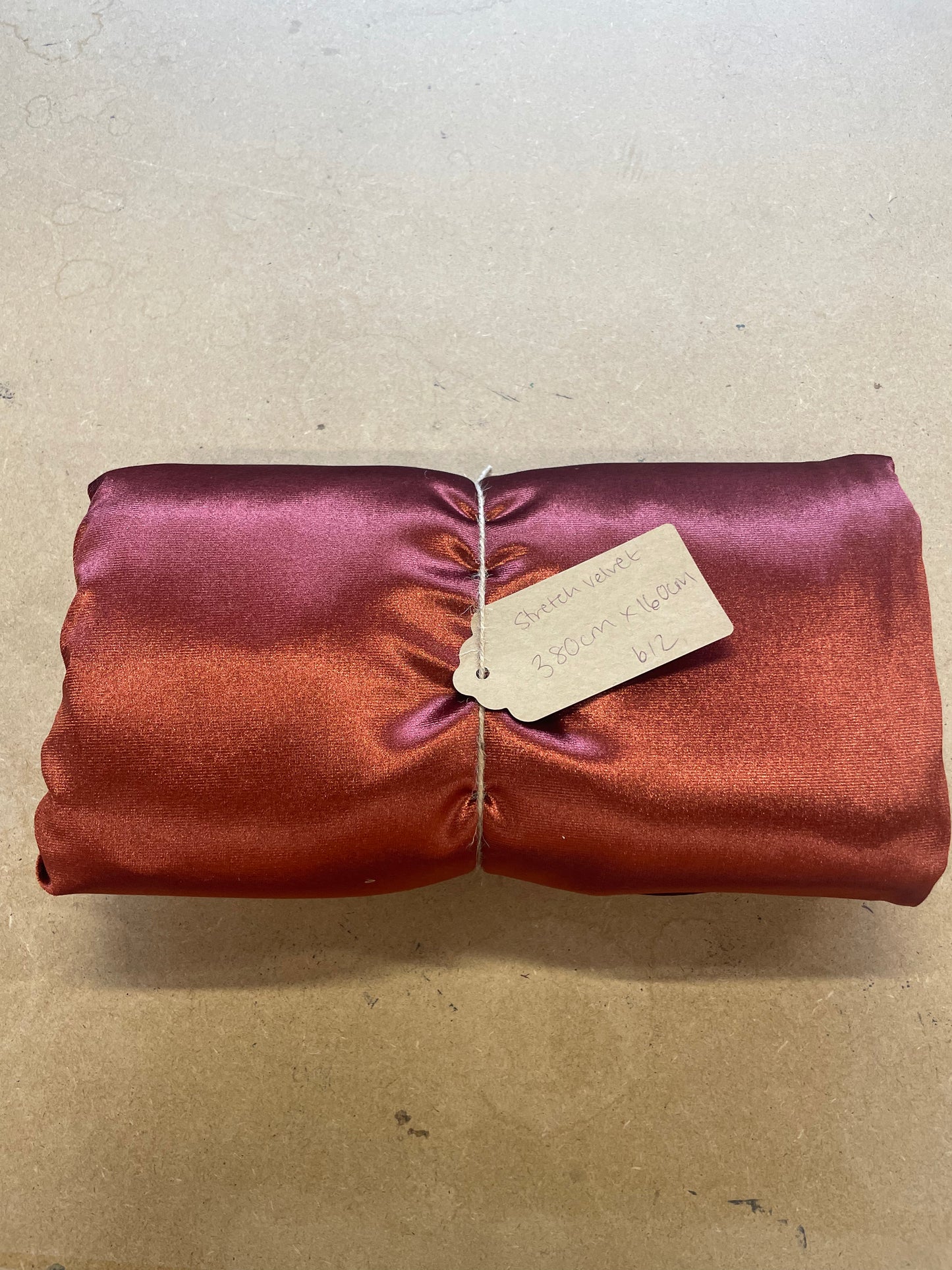 stretch velvet - r612