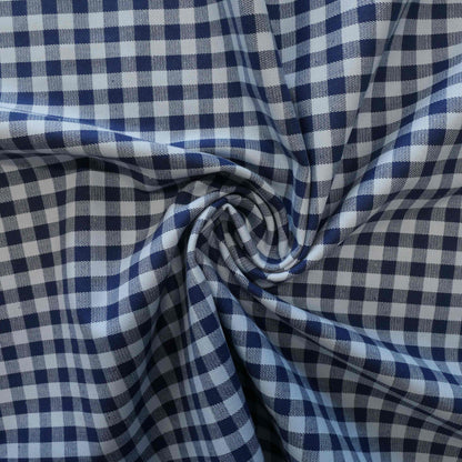 Stretch Gingham Denim