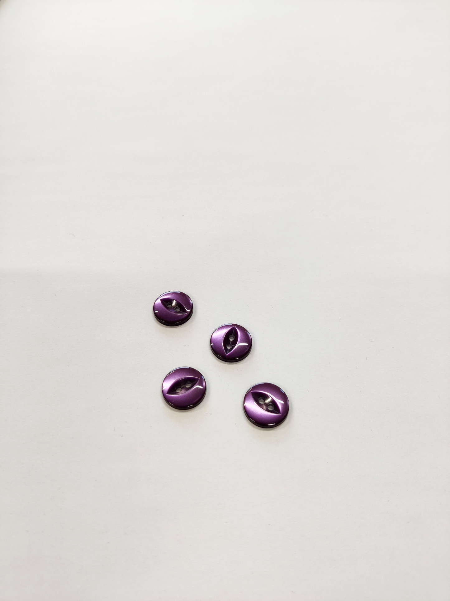 Fish Eye Buttons - 14mm (Assorted Colours)