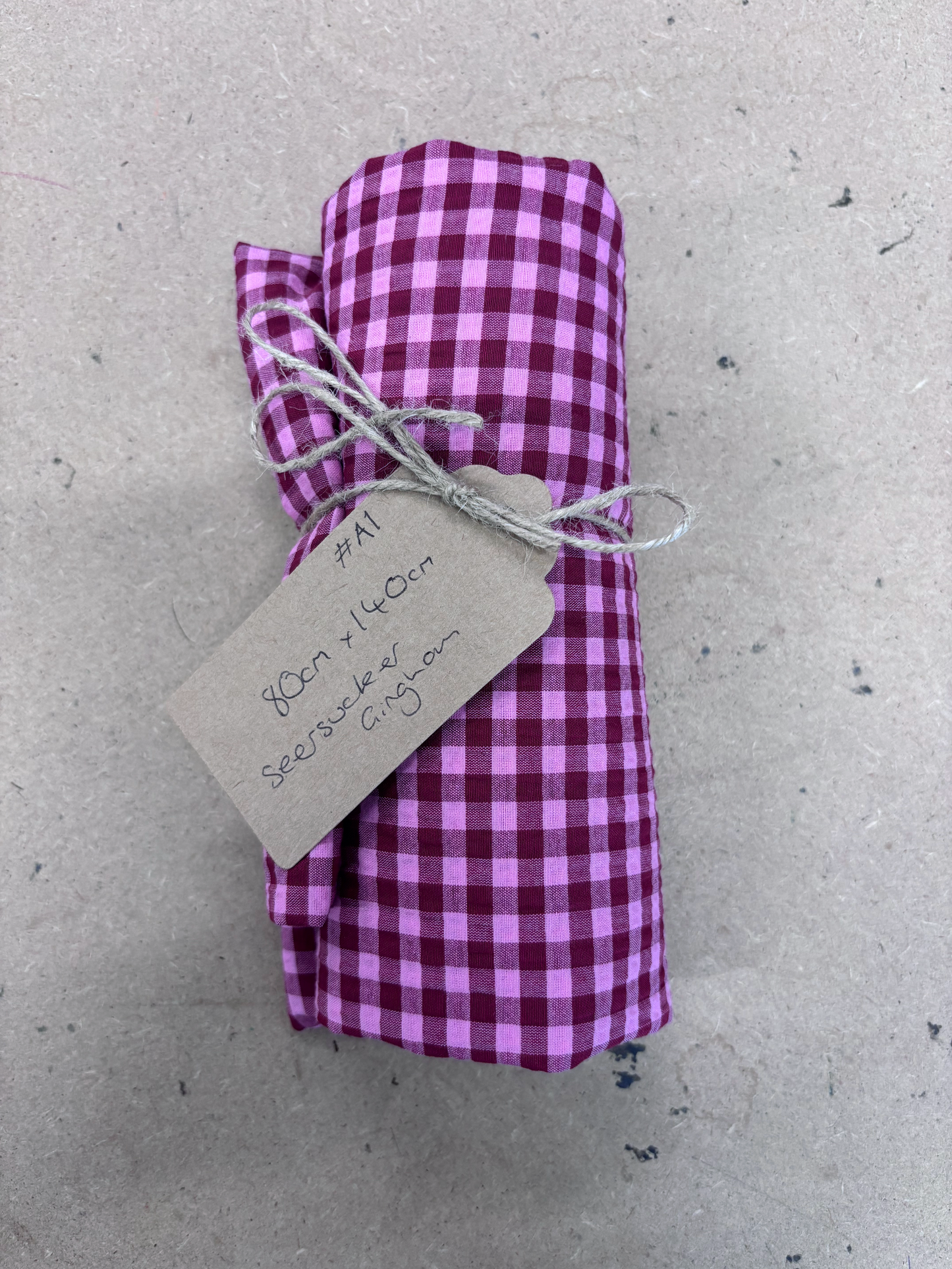 Seersucker Gingham A1