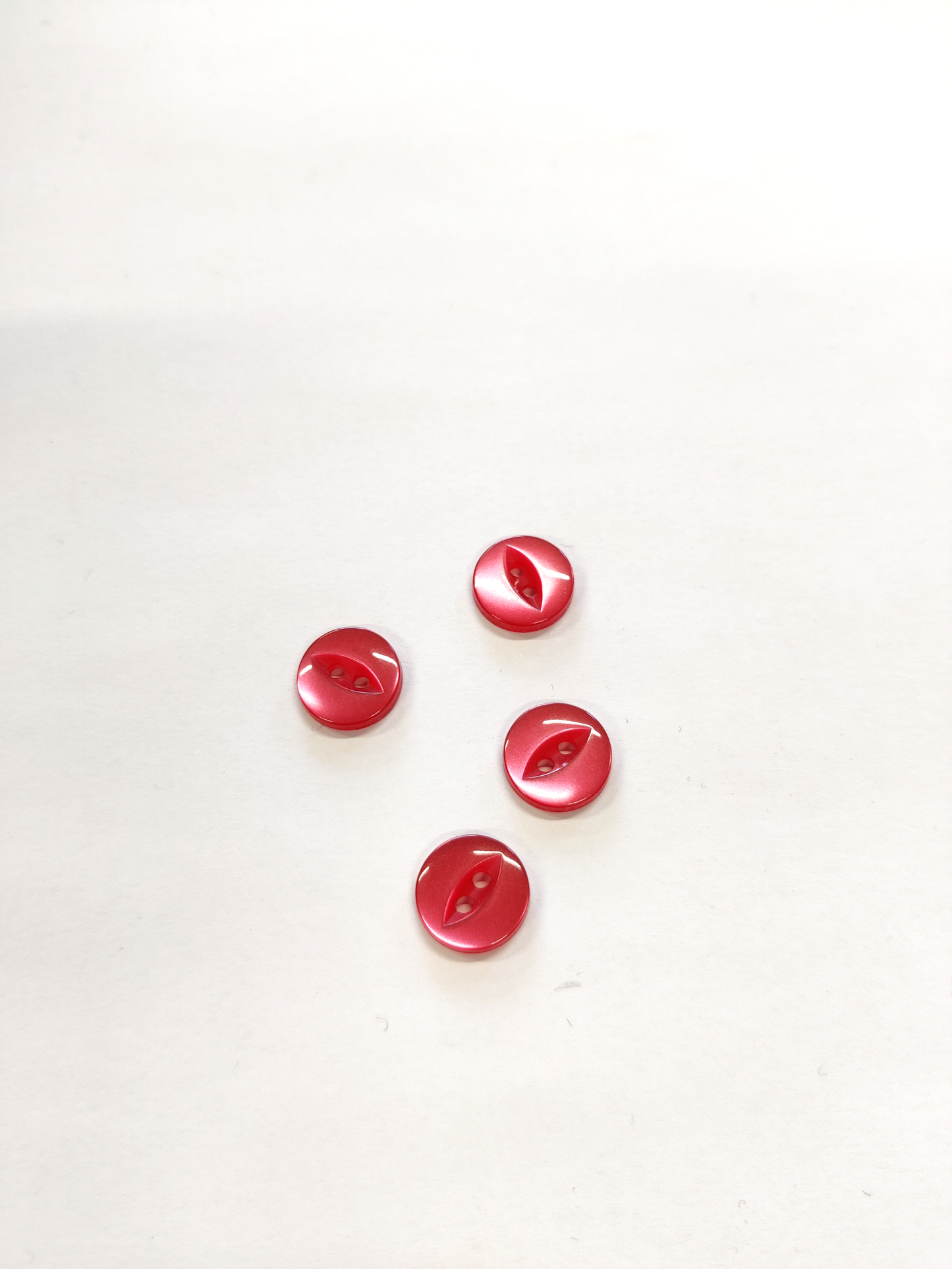 Fish Eye Buttons - 11mm (Assorted Colours)