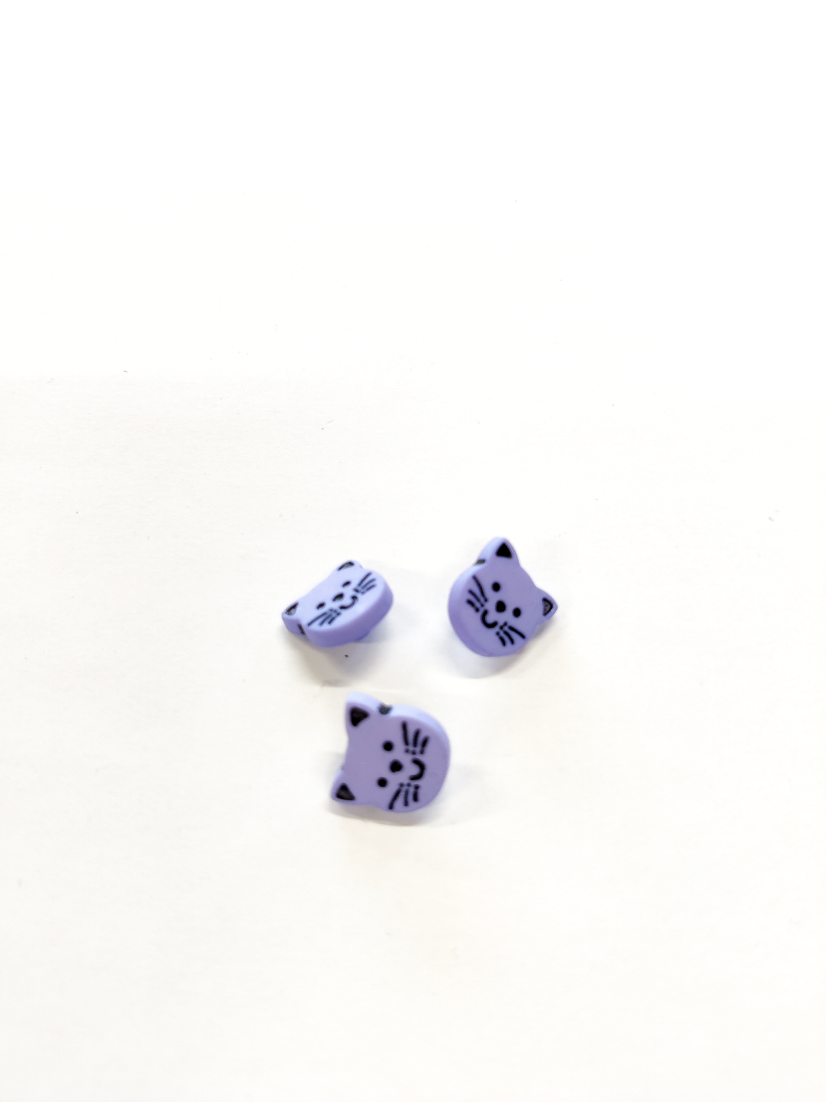 Pink Cat Buttons Cat Buttons - 14mm (Assorted Colours) – Sew Over It