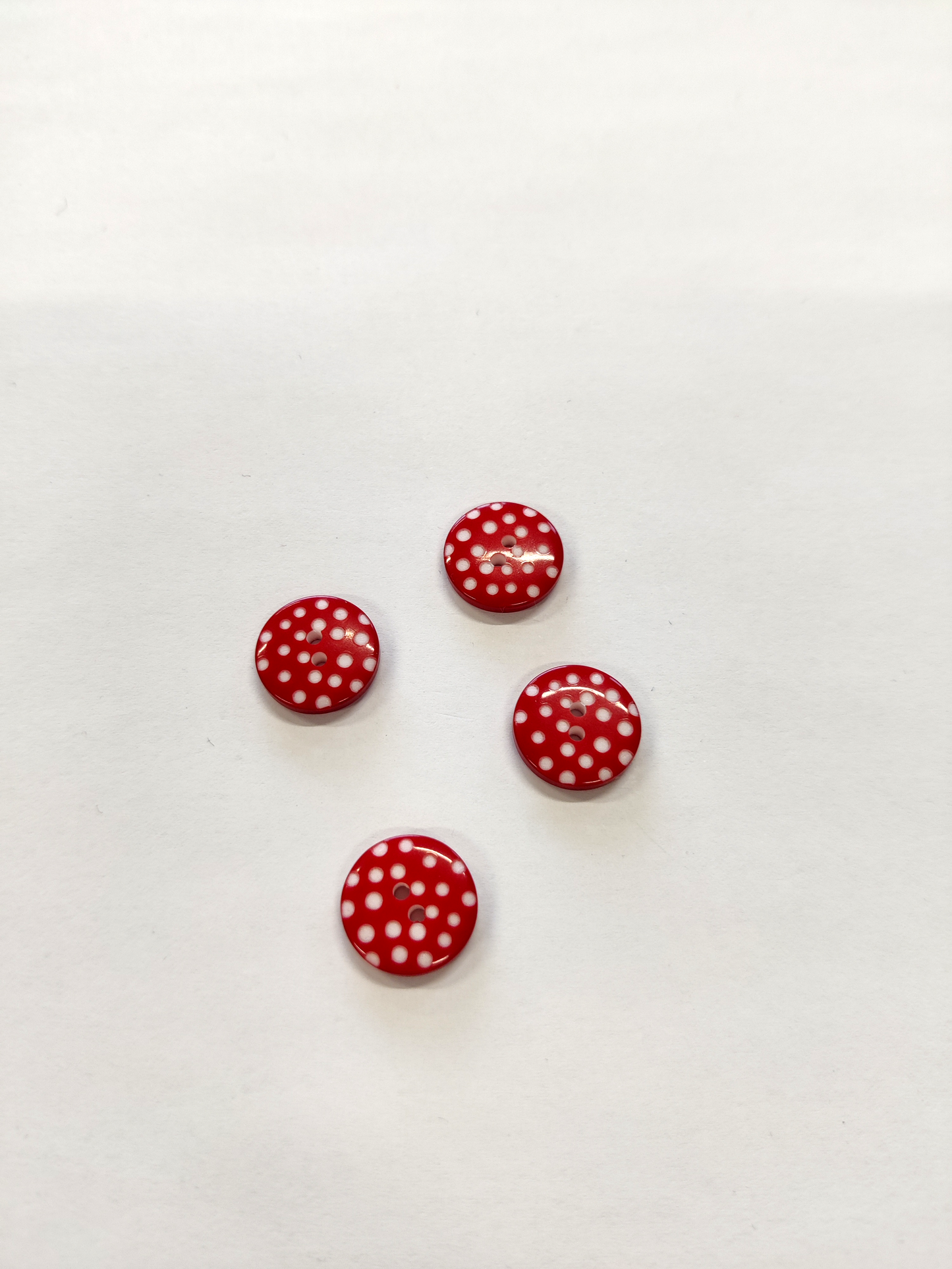 Spotty Buttons - 12mm (Assorted Colours)