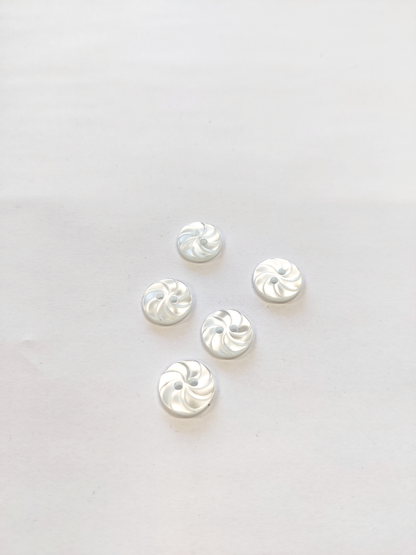 Twist Buttons - 13mm (Assorted Colours)