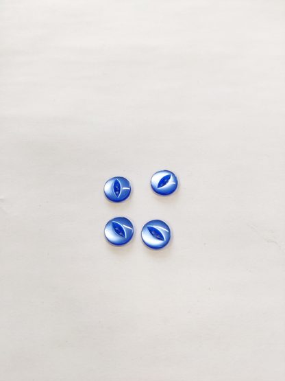 Fish Eye Buttons - 14mm (Assorted Colours)