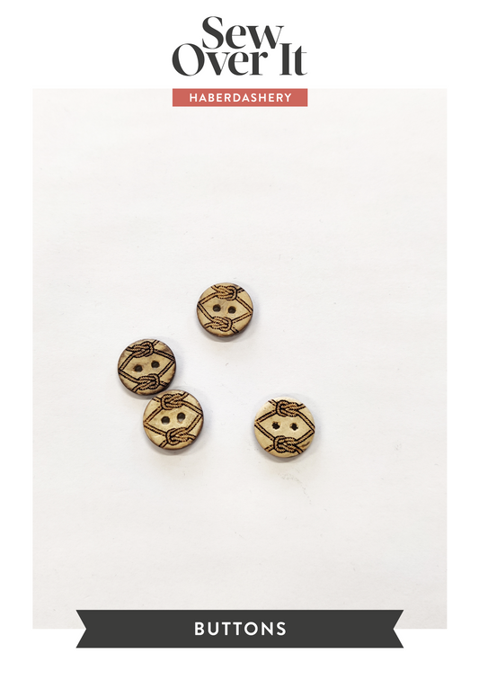 Patterned Buttons - 15mm (#B96)