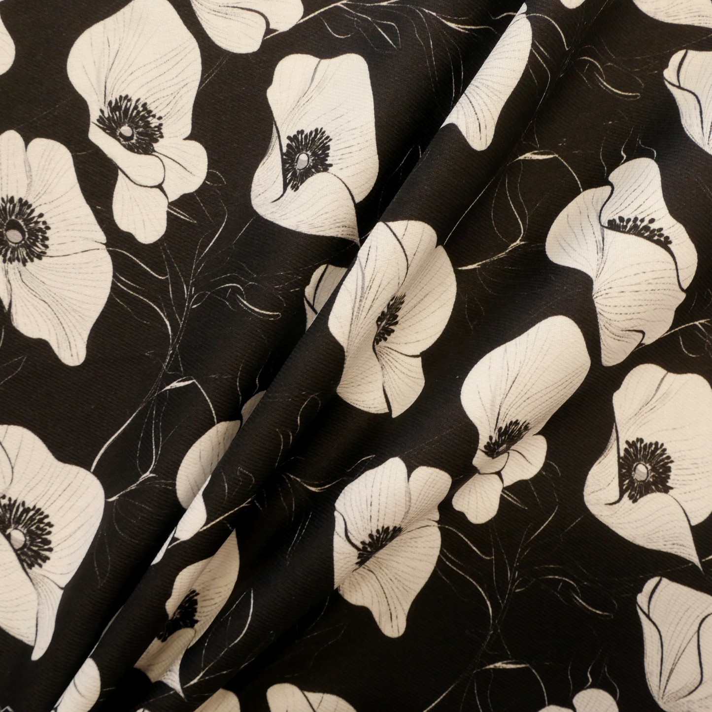 Antonia Dress Kit - Midnight Poppies