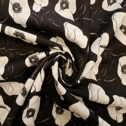 Antonia Dress Kit - Midnight Poppies