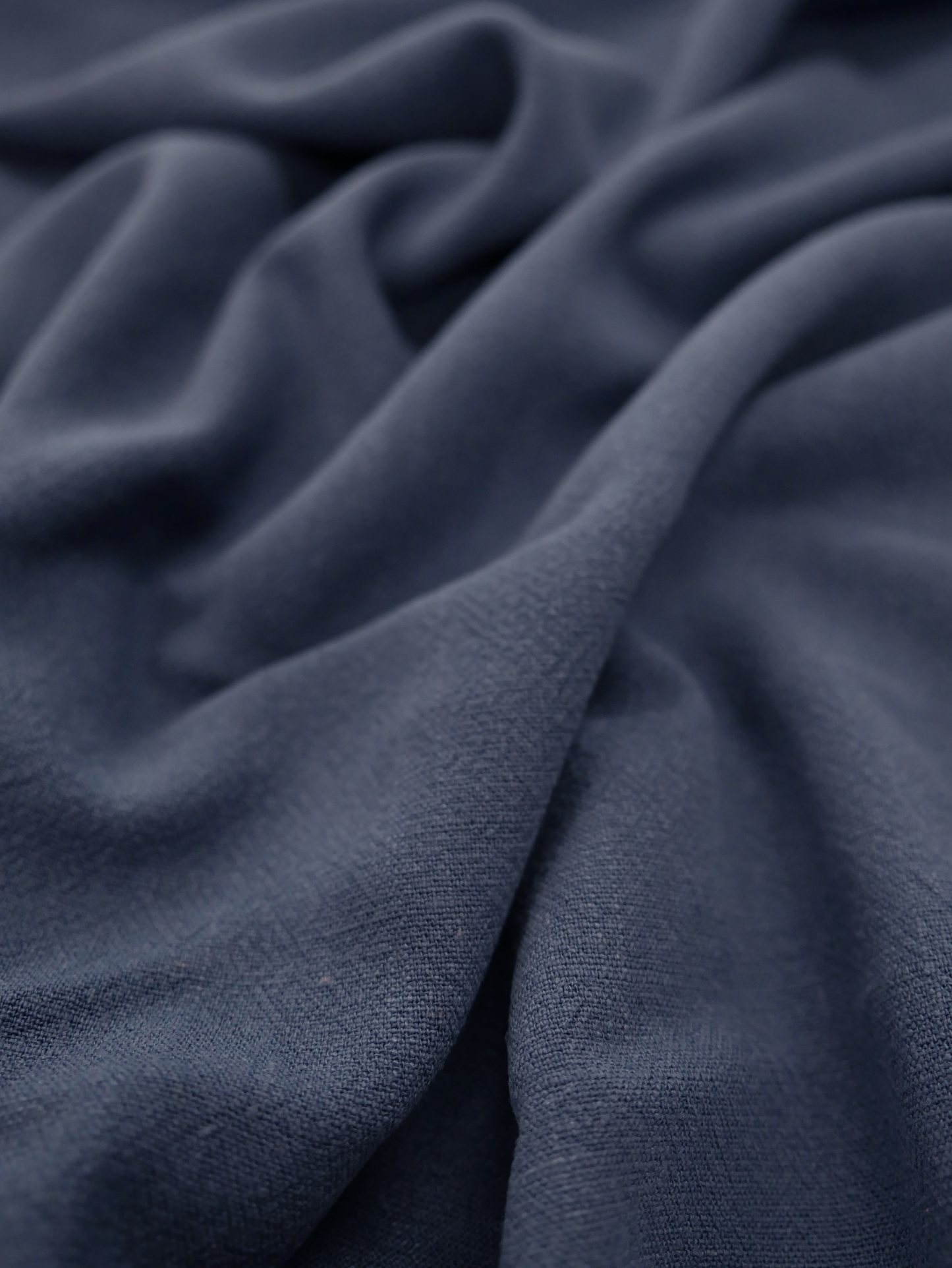 Winona Jumpsuit Kit - Slate Blue Viscose Linen