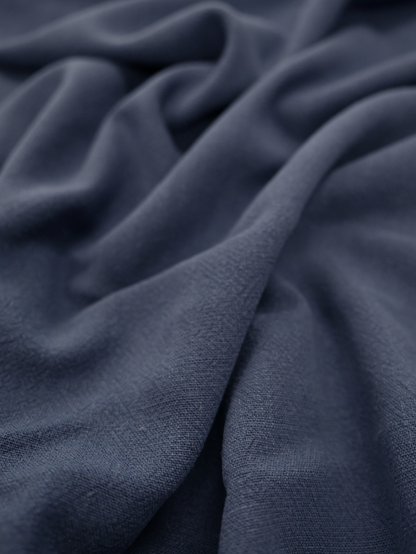 Winona Jumpsuit Kit - Slate Blue Viscose Linen