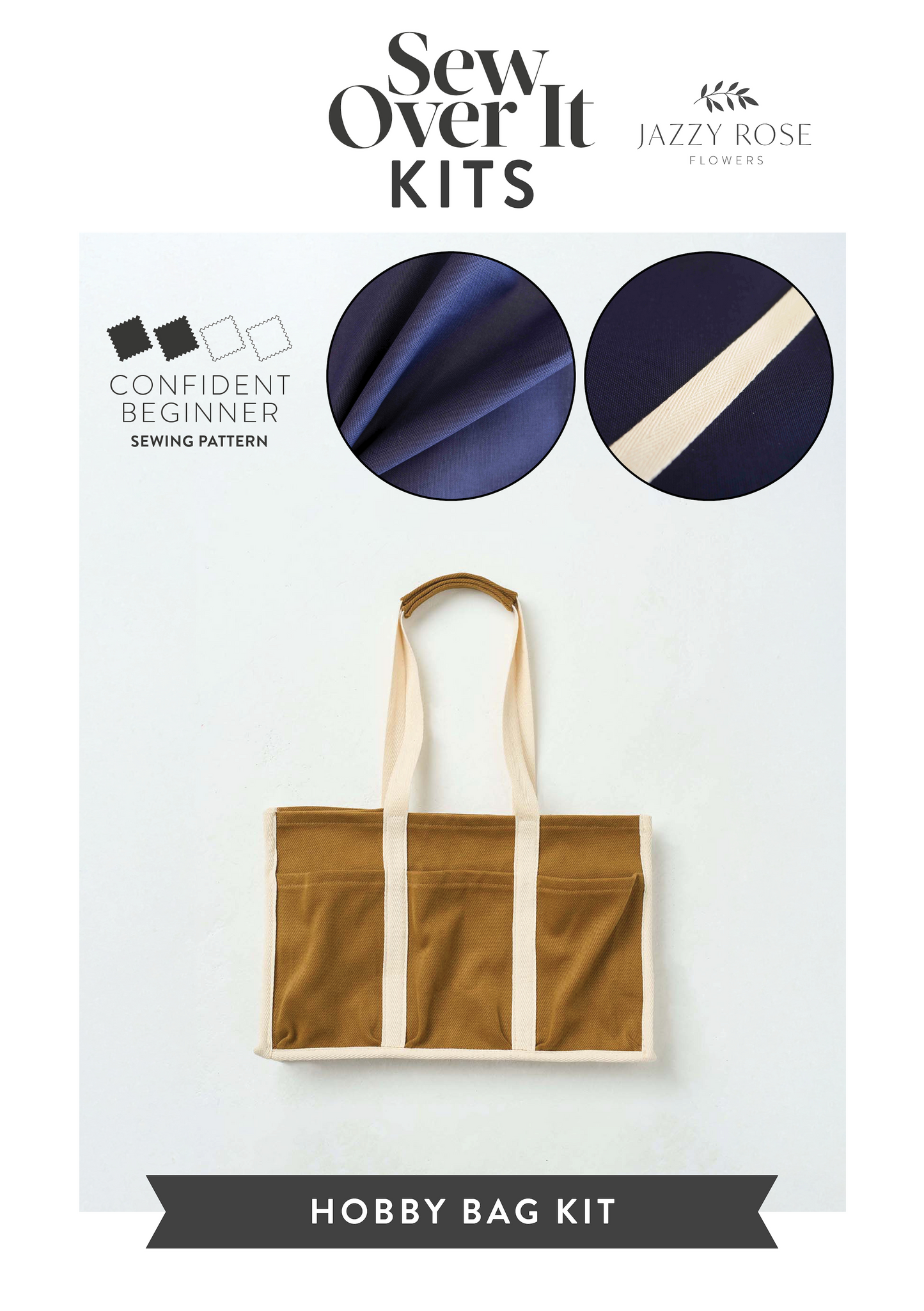 Hobby Bag Kit - Navy Canvas