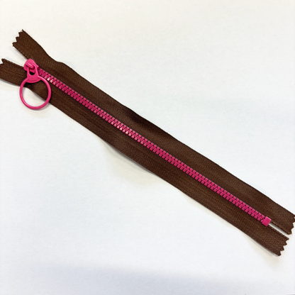 Multicoloured Zip - 8"/20cm