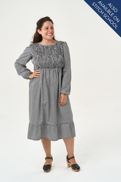 Cassie Dress PDF Sewing Pattern