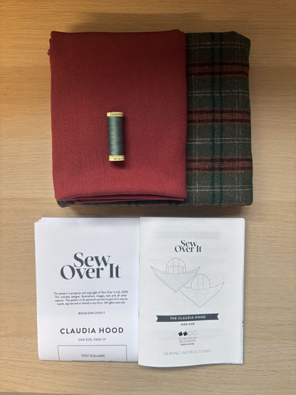 Claudia Hood Kit - Check
