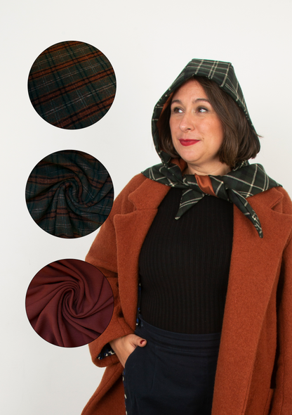 Claudia Hood Kit - Check