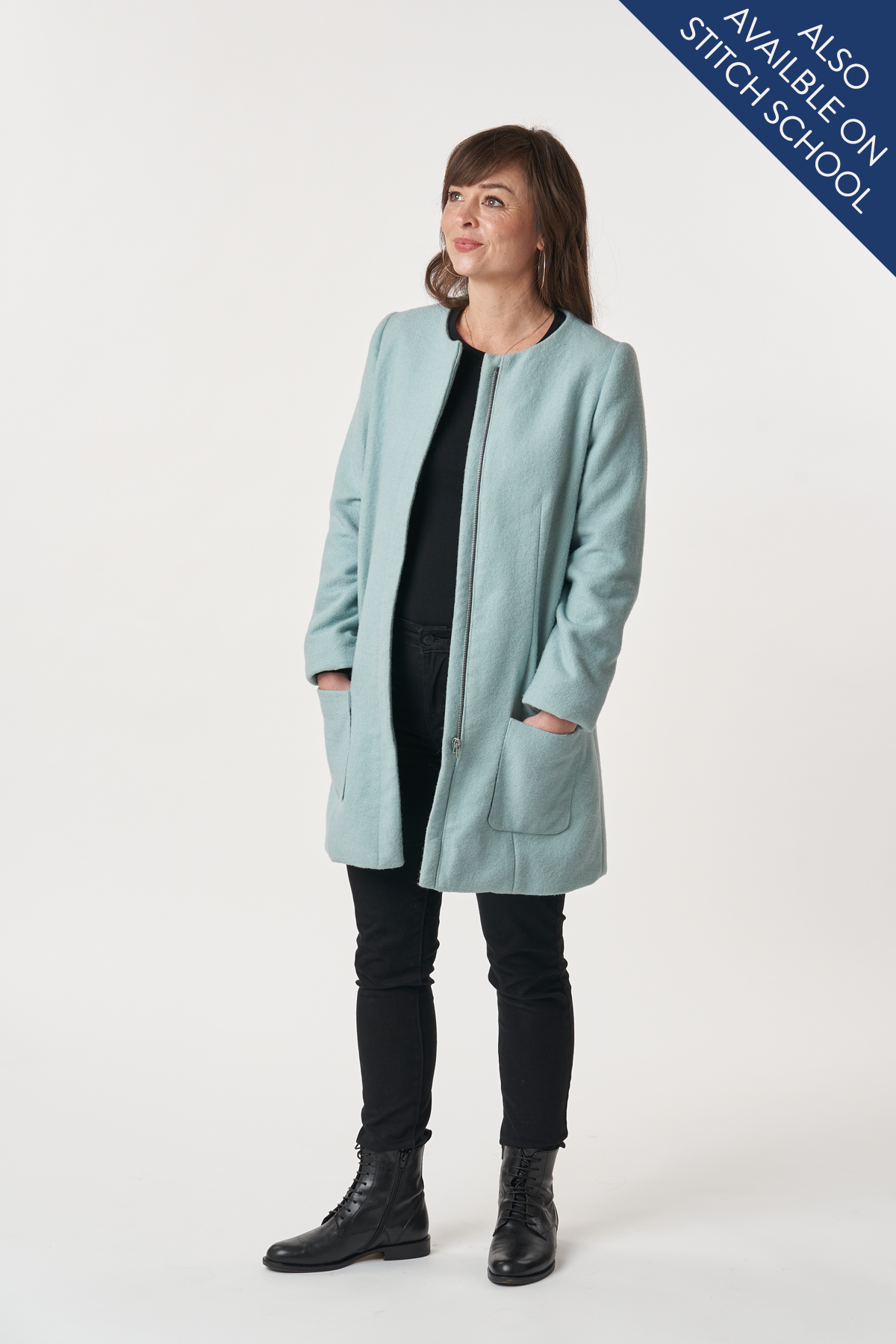 Chloe Coat PDF Sewing Pattern