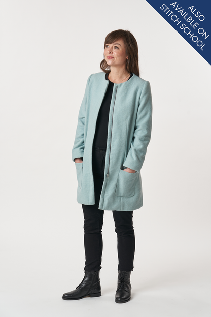 Chloe Coat PDF Sewing Pattern