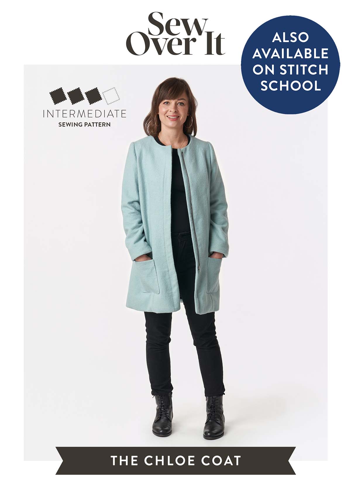 Chloe Coat PDF Sewing Pattern