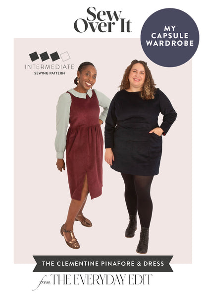 Clementine Pinafore & Dress PDF Sewing Pattern