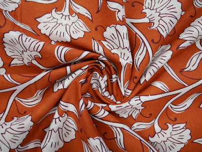 Marguerite Dress Kit - Copper Cotton Voile