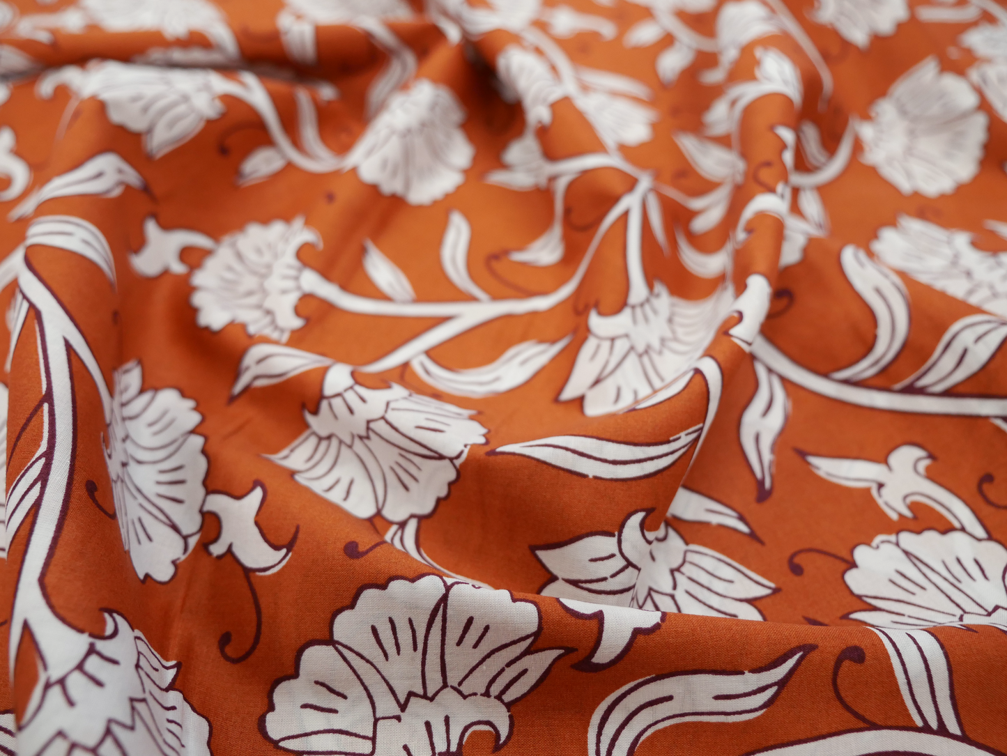 Marguerite Dress Kit - Copper Cotton Voile
