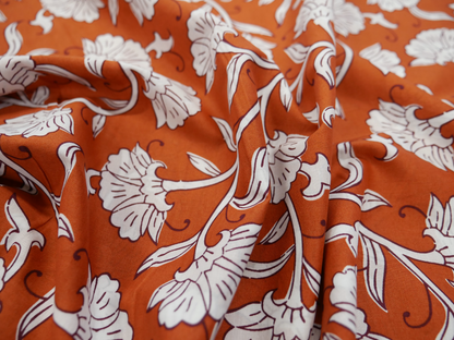 Marguerite Dress Kit - Copper Cotton Voile