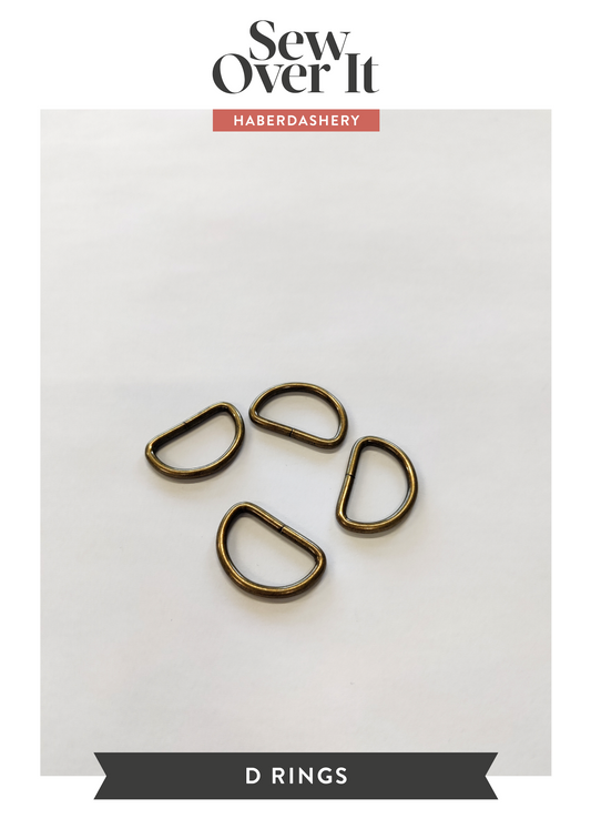 D Rings - 25mm - Set of 4