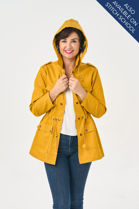 Dorothy Jacket Add-On Hood PDF Sewing Pattern