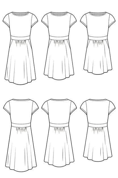 Esma Dress PDF Sewing Pattern