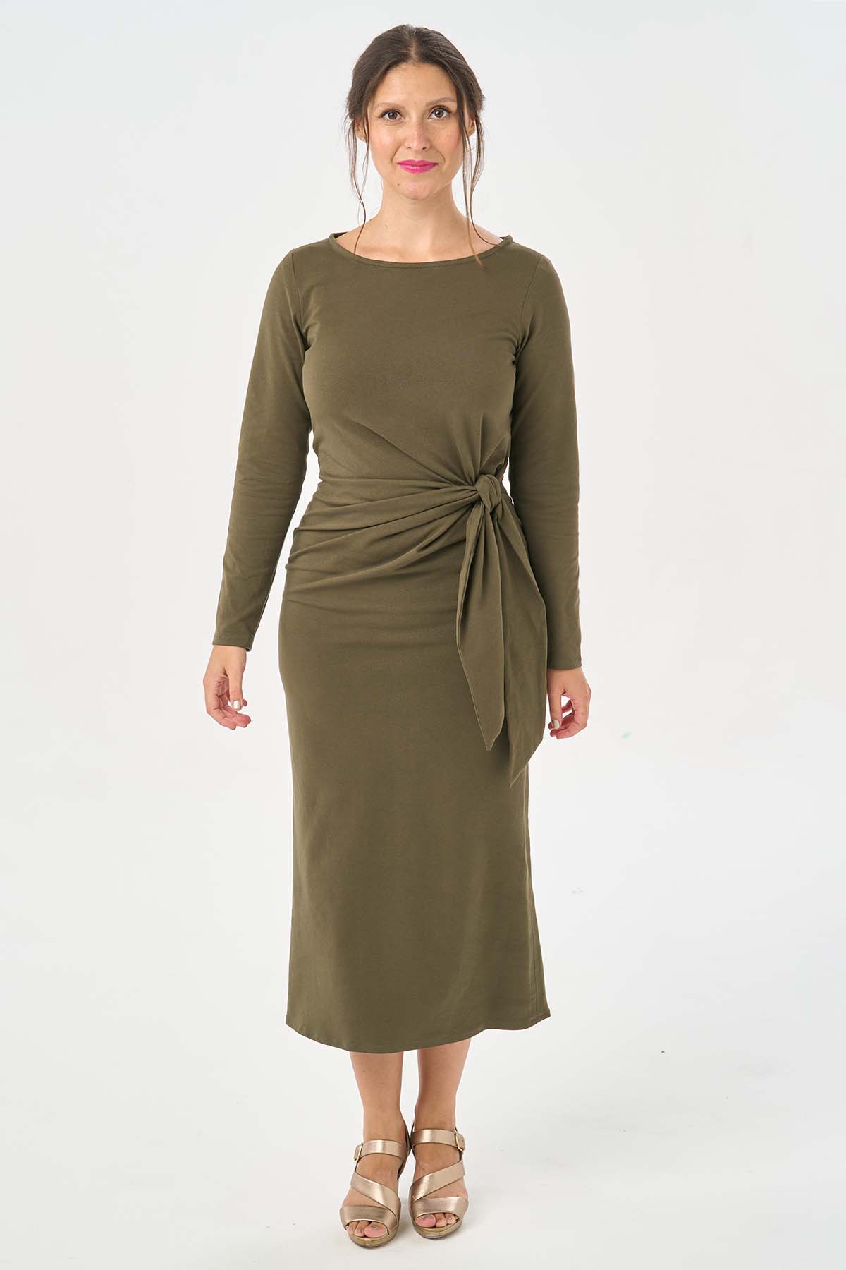 Estelle Dress - Tie-detail Knit Dress PDF Sewing Pattern - Sew Over It