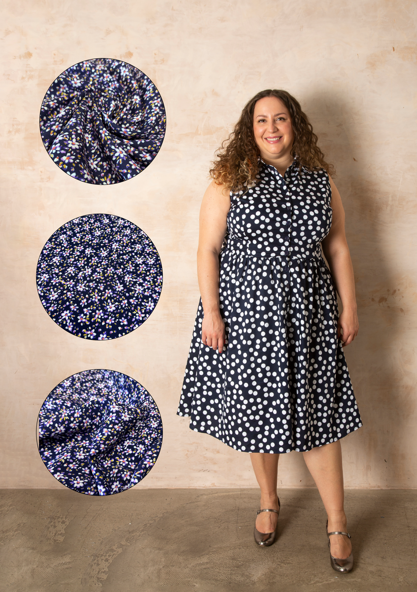 Sleeveless Nicole Dress Kit - Belles Marguerites