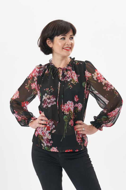 Freia Blouse PDF Sewing Pattern