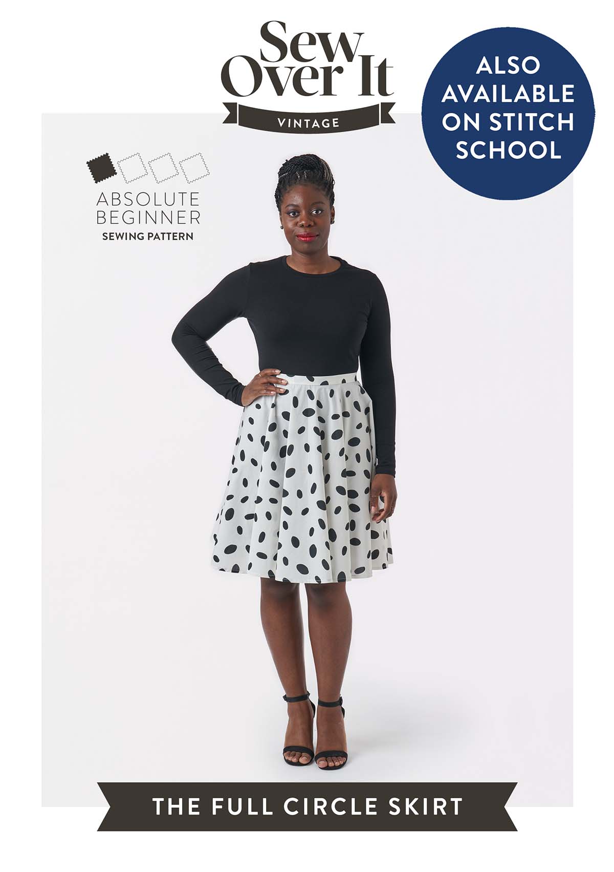 Full Circle Skirt PDF Sewing Pattern Sew Over It