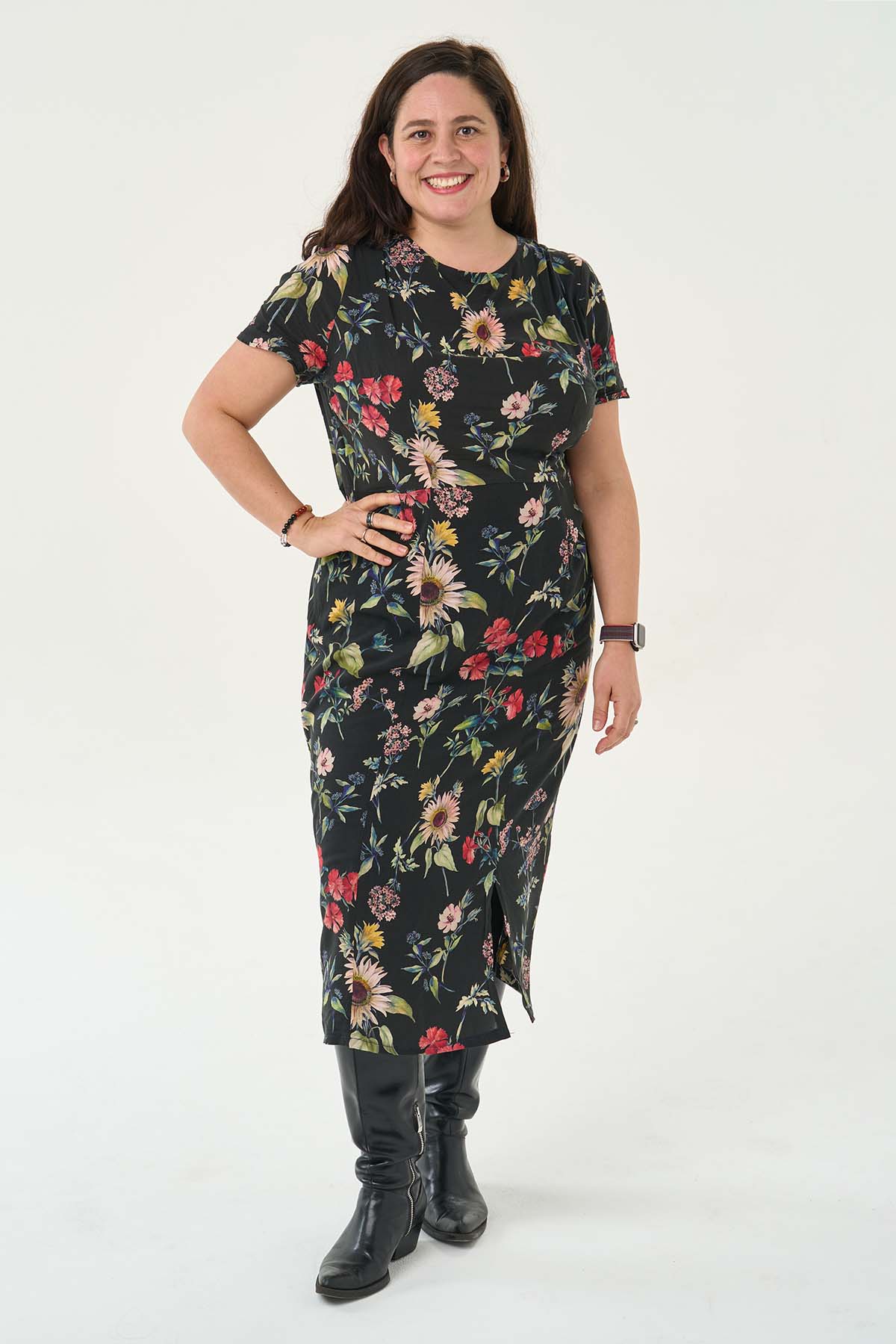 Giselle Dress Kit - Midnight Botanical