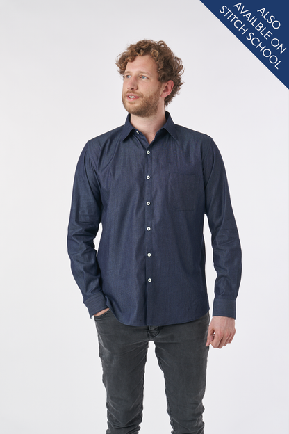 Hackney Shirt PDF Sewing Pattern