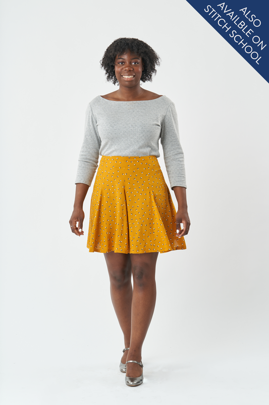 Haxby Skirt PDF Sewing Pattern