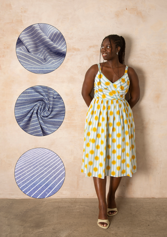 Maria Dress Kit - Cornflower