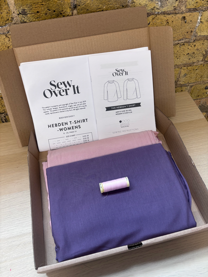 Hebden T-Shirt Kit - Grape/Blossom