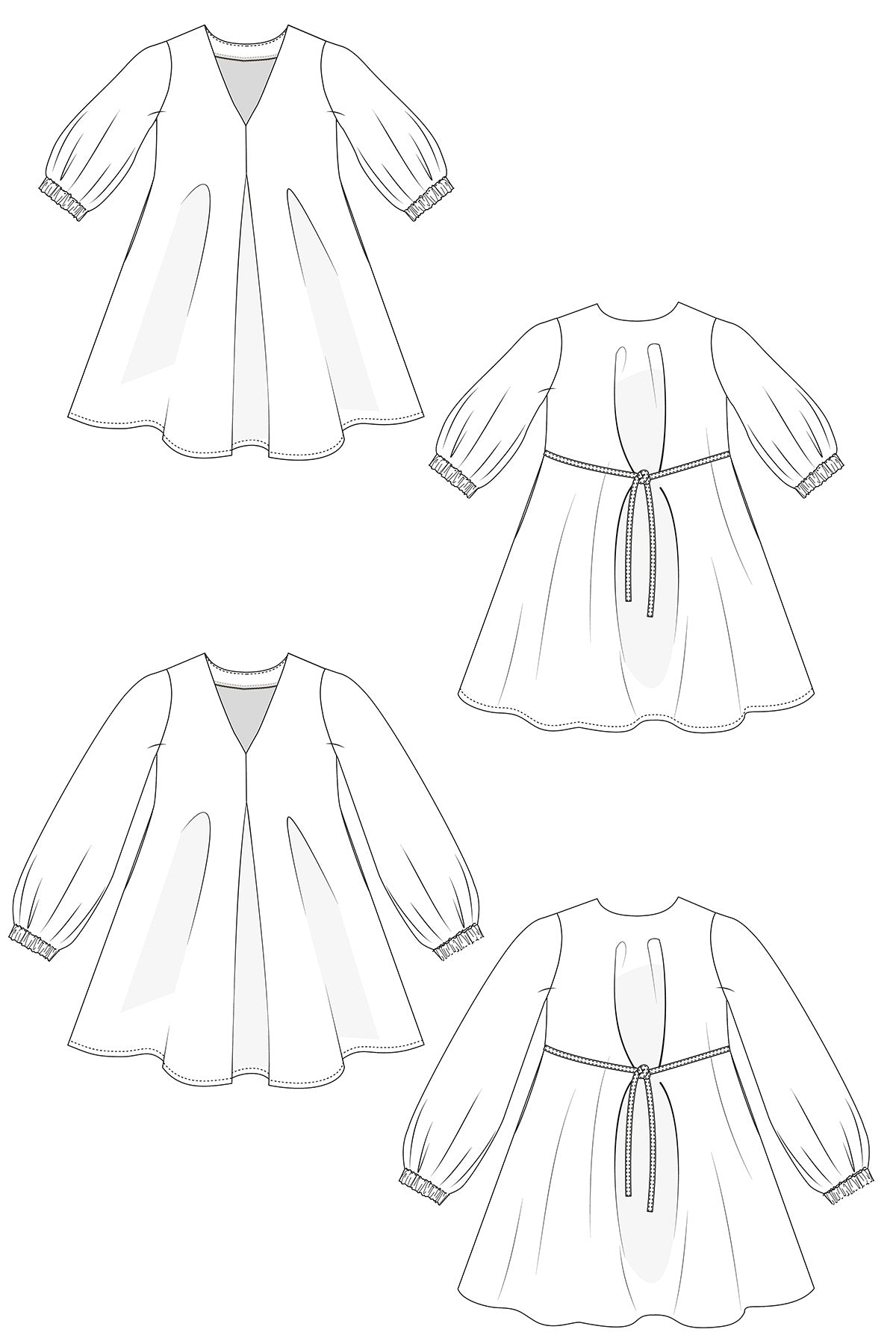 Hettie Dress PDF Sewing Pattern