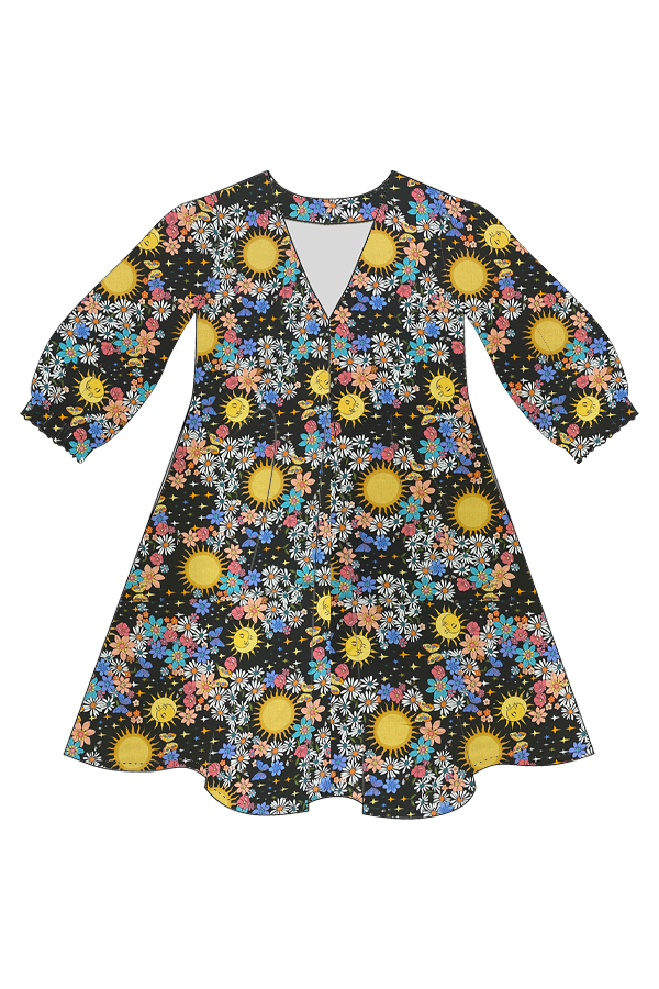 Hettie Dress Kit - Cosmos Reflections