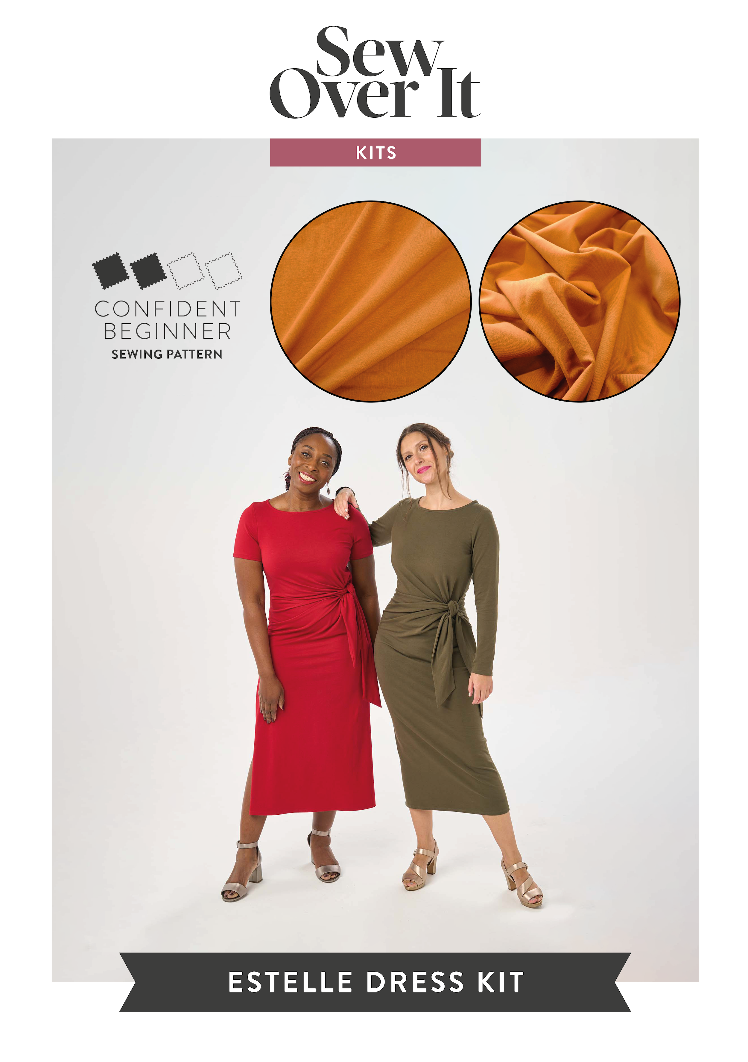 Estelle Dress Kit - Honey – Sew Over It