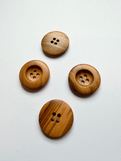 Wooden Buttons - 25mm (#C5)