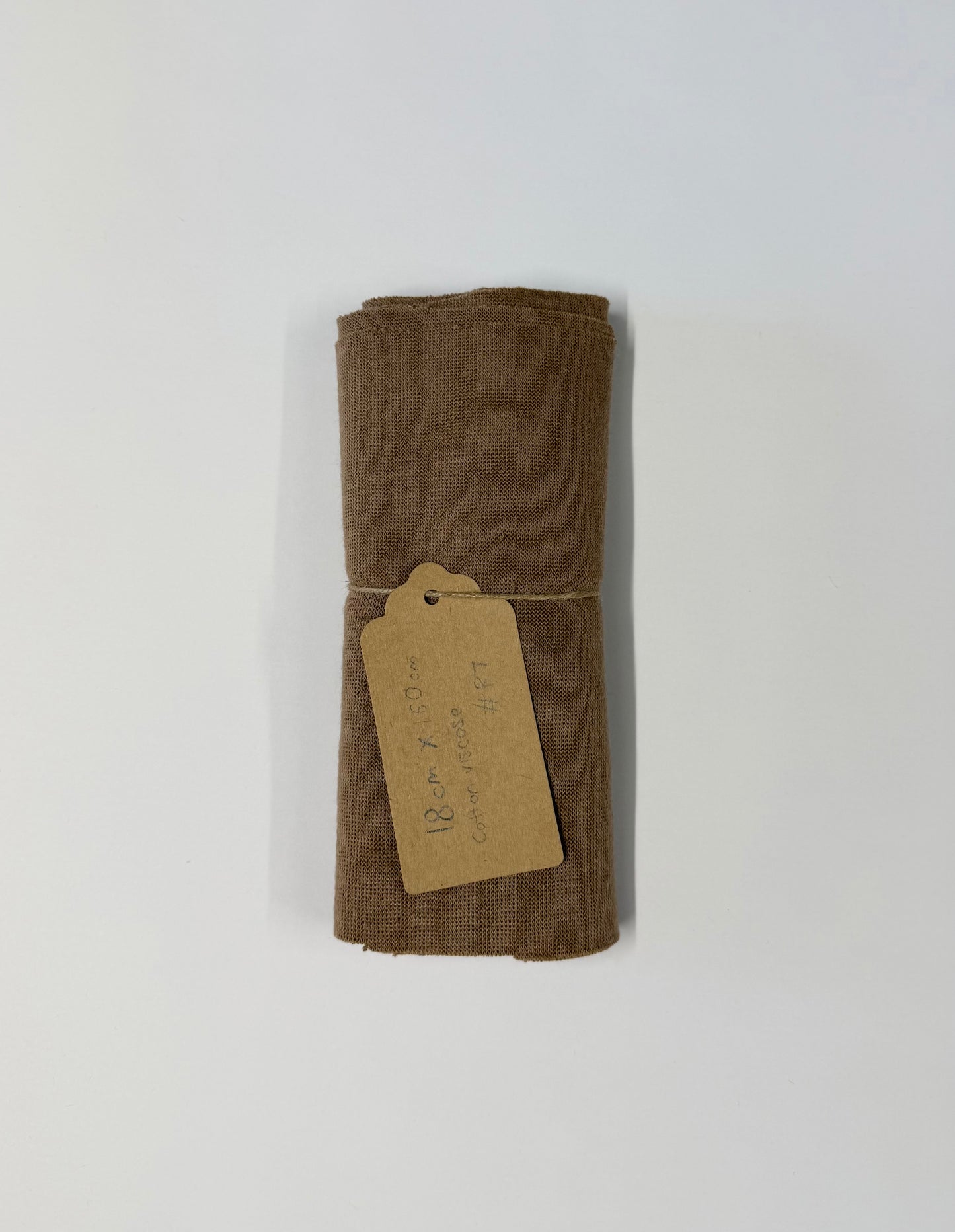 Soft Viscose Knit - Hazelnut - 18x160cm - #R7
