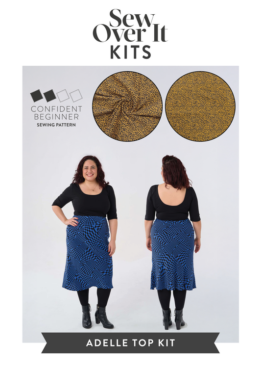 Adelle Top Kit - Cheetah Print