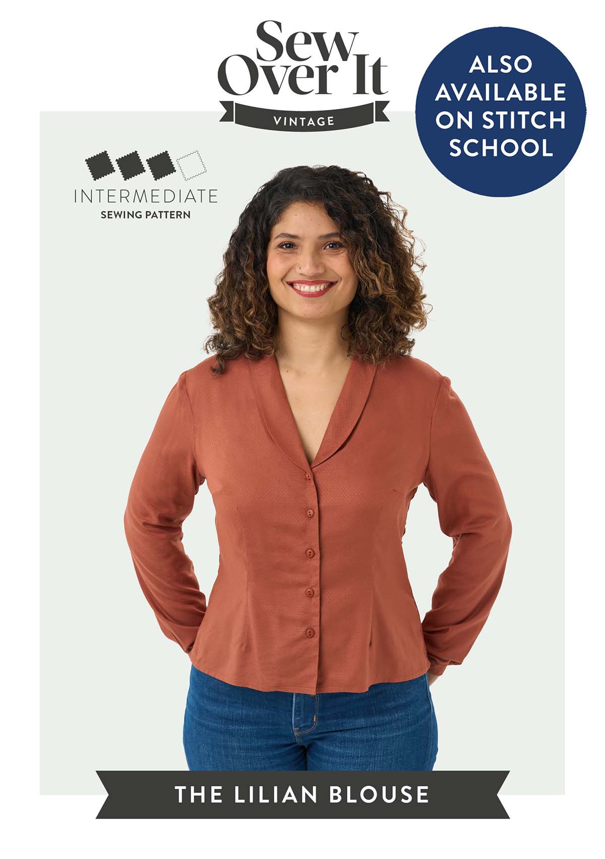 Lilian Blouse Sewing Pattern